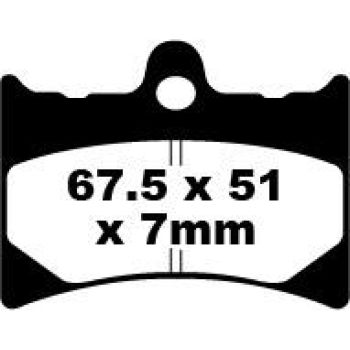 BRAKE PAD SINT FA126R