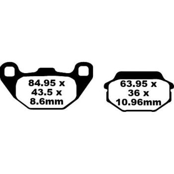 BRAKE PADS EBC FA305R