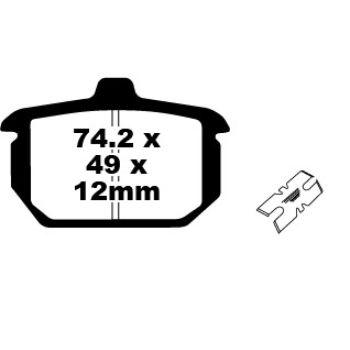 BRAKE PAD EBC FA078HH