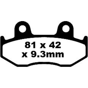 BRAKE PAD EBC SFA323HH