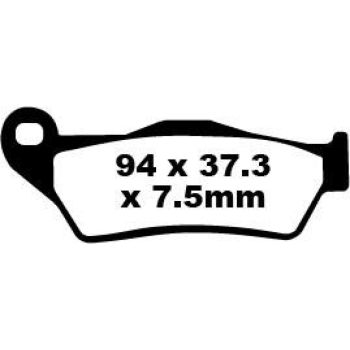 BRAKE PAD EBC SFA181HH