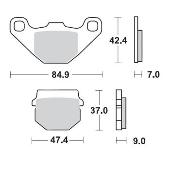 MM BRAKEPAD KAWASAKI