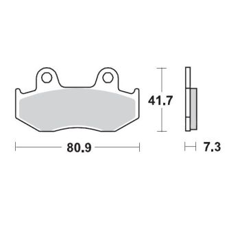 MM BRAKEPAD HONDA