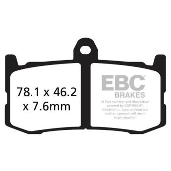 BRAKE PAD SINTER RACE