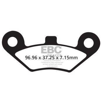 BRAKE PAD SINTER ATV/MX