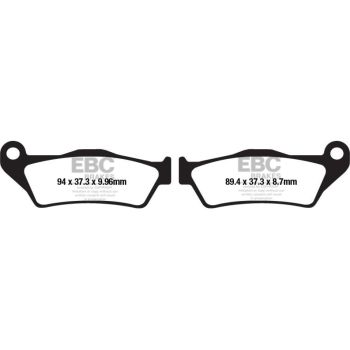 BRAKE PAD SEMI SINTER