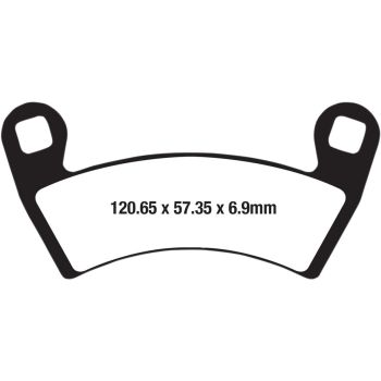 BRAKE PAD SINTER OFFROAD