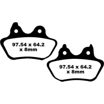 BRAKE PAD EBC FA434