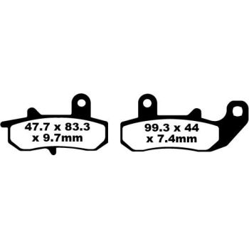 BRAKE PAD EBC FA157