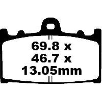 BRAKE PAD EBC FA366TT