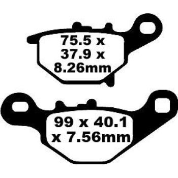 BRAKE PAD EBC FA401TT