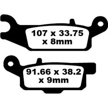 BRAKE PAD EBC FA446TT