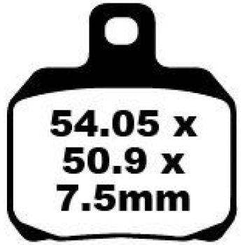 BRAKE PAD EBC SFA266