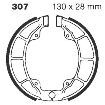 BRAKE SHOES EBC 307G