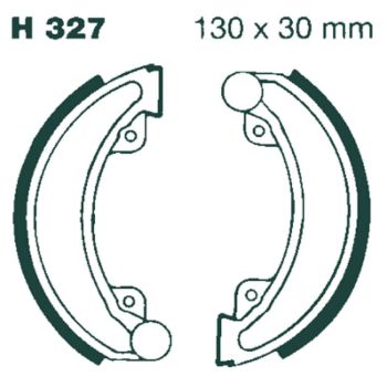 BRAKE SHOES EBC 327