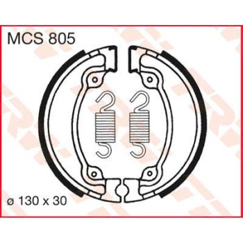 BRAKE SHOES TRW MCS805