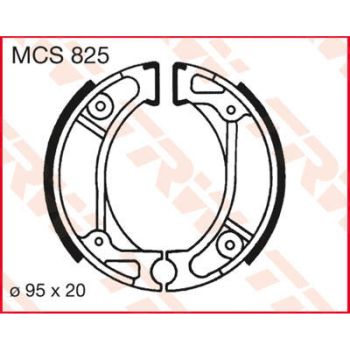 BRAKE SHOES TRW MCS825
