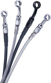 BRAKE LINE UPPER BLACK +8