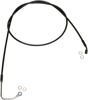 LINE BRAKE MID UPR XR BLK