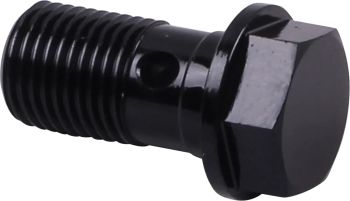 BANJO BOLT 10MM M10X1 BLACK