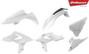 Polisport plastic kit Beta RR 2T/4T 13-17 White