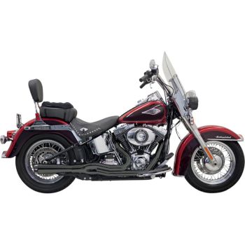 EXHAUST MEGA BLK ST86-11