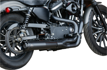 EXHAUST BLK 2:1 07-13 XL