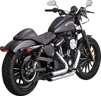 EXHAUST S-SHT STAG CHR.XL