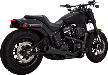 EXHAUST 2-1 SS BLK 18+ST