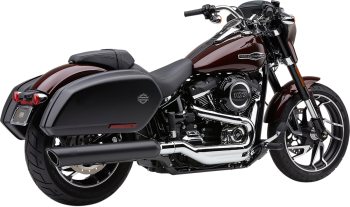 MUFFLER 909 TWINS BLK