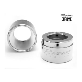4" CHROME END CAP (PR)