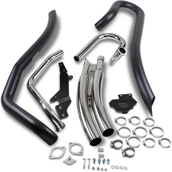 EXHAUST SWEPT M109R BLK
