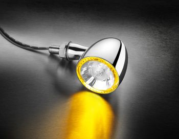 Kellermann Bullet 1000® PL chrome with clear glass