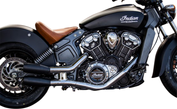 MUFFLER IND SCOUT BLK