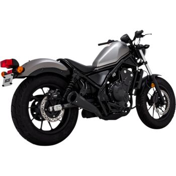MUFFLER BLK HONDA REBEL
