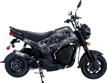 EXHAUST BLK HONDA NAVI