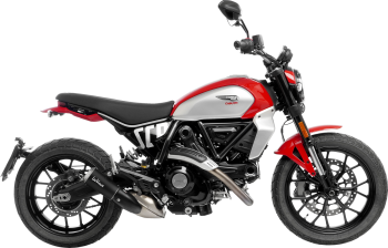 MUFFLER LV-10 BLACK DUCATI SCR