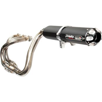 EXHAUST STN YXZ1000 BK