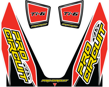 EXHAUST STICKER KIT TI-6