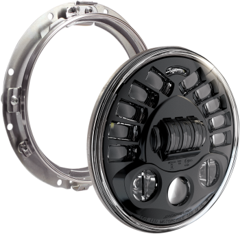 HEADLIGHT ADAP2 BLK 7" KT