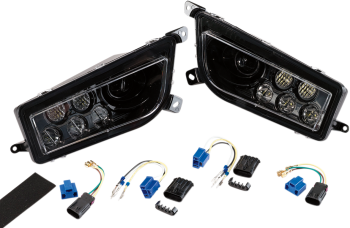 LED HDLGHT RZR900/1000 BK