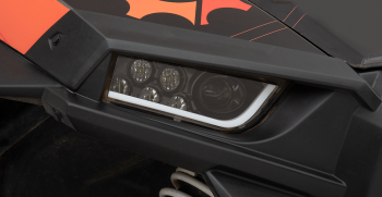 LED HDLGHT RZR900/1000 BK