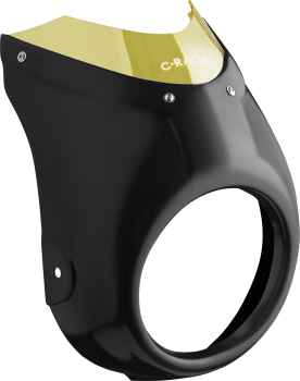 CAFE RACER MASK YLW SCRN
