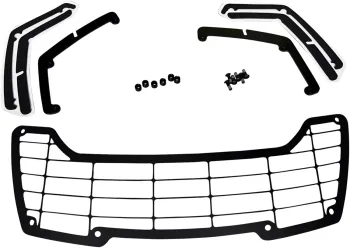 HEADLAMP GUARD KIT ALUM BLK 21