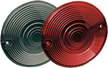 LENS RED FLAT PANCAKE