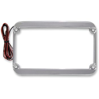 FRAME L-PLATE W/LIGHT CH