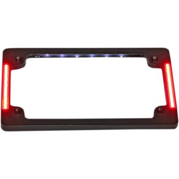FRAME LIC PLT W/LT BLK