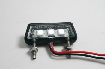 LICENSE PLATE LIGHT E-MRK