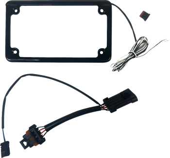 FRAME LICENSE PLATE LIGHTED SX