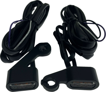 LIGHTS MKR BLK/CLEAR 04-13 XL